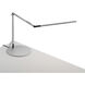 Z-Bar Slim 14.3 inch 6.00 watt Silver Desk Lamp Portable Light